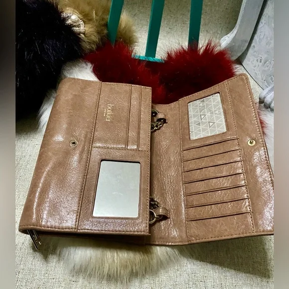 🎀Botkier New York FLAP SATCHEL, made of genuine leather, & snakeskin🎀#BOTKIER - Picture 5 of 17